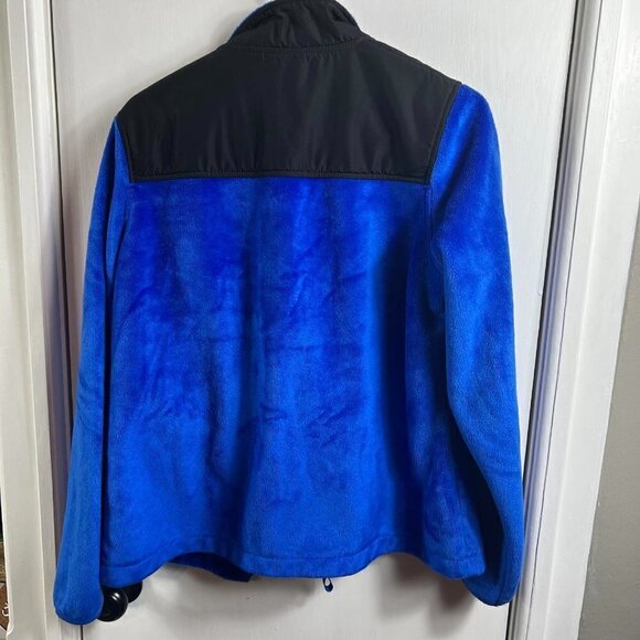 Fila bright blue super soft full zip fleece jacket.  Sz M - Picture 8 of 8
